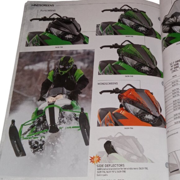 2012 Arctic Cat Snowmobile Accessories Dealer Catalog RARE - Picture 14 of 16